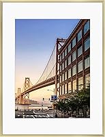 Vista 41 de Frametory, marco de fotos de aluminio de 16x20 - Marco negro de 16 x 20 con alfombrilla extraíble para foto de 11 x 14 - Marco de metal duradero