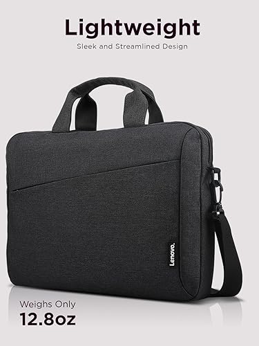 Vista 18 de Lenovo GX40Q17230 - Funda de transporte para laptop y tablet de 15.6 pulgadas, diseño elegante, tela duradera y repelente al agua, casual de T210