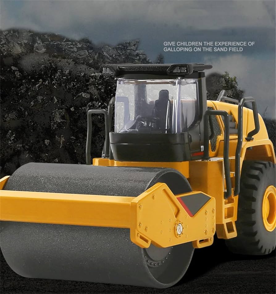 Amazon.co.jp: LANGZDHE ロードローラー合金ローラーモデル、1