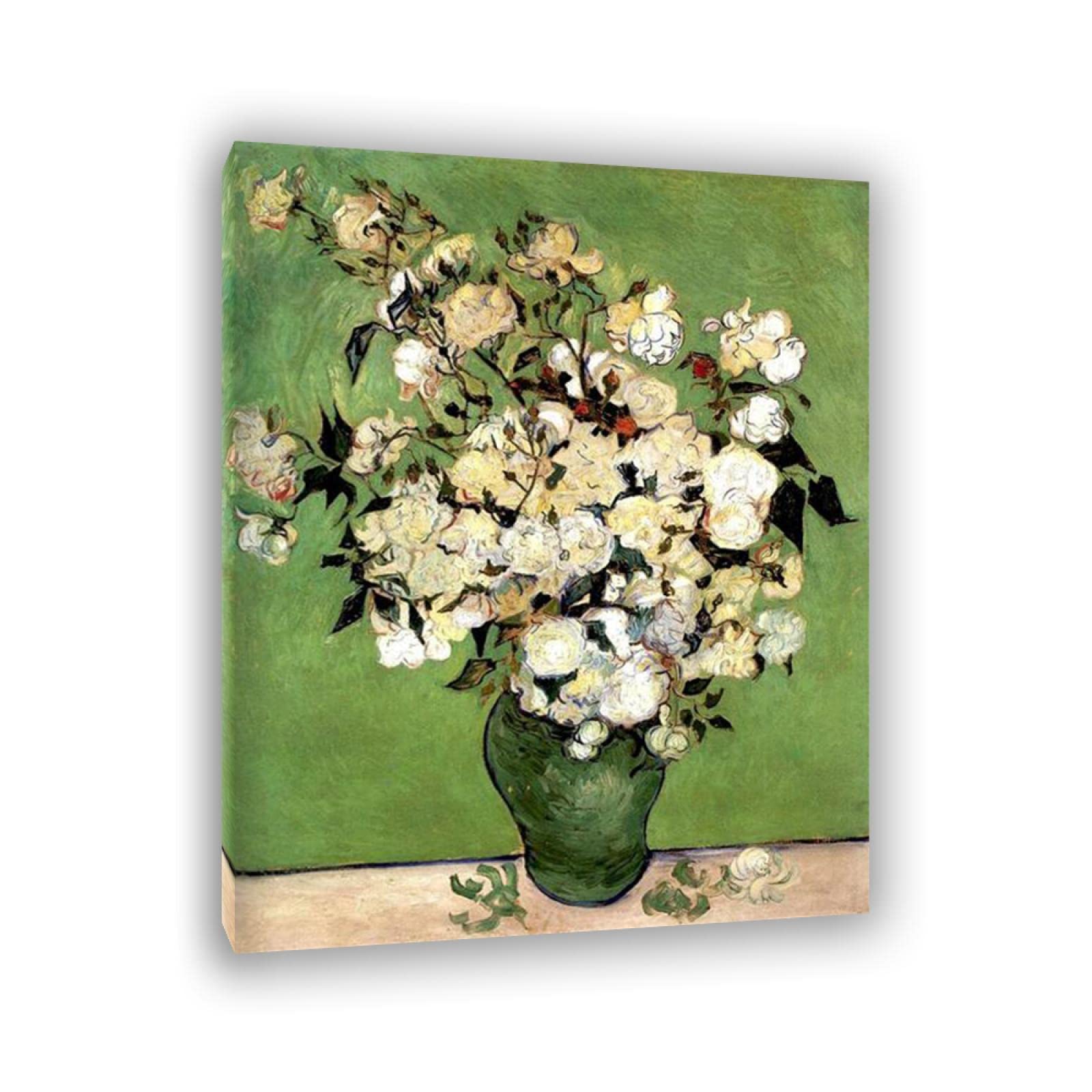 バラの花瓶 ヴィンセント・ヴァン・ゴッホ 額縁 インテリア バラの花瓶 ヴィンセント・ヴァン・ゴッホ 額縁 インテリア