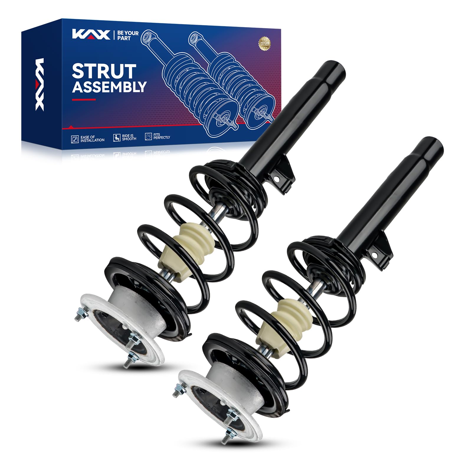 Amazon.com: KAX Front Struts for BMW 325i 2006, BMW 135i