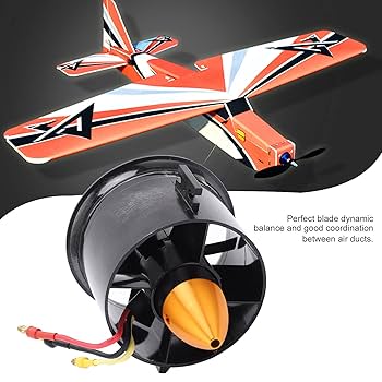 ラジコン飛行機ダクトファン Amazon.co.jp: ターボジェットファン, ダクテッドファン, 50mm