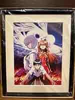 貞本義行「新世紀エヴァンゲリオン」B4複製原画 A EVANGELION Amazon.co.jp: 複製原画 綾波レイ アスカ 碇シンジ 貞本義行