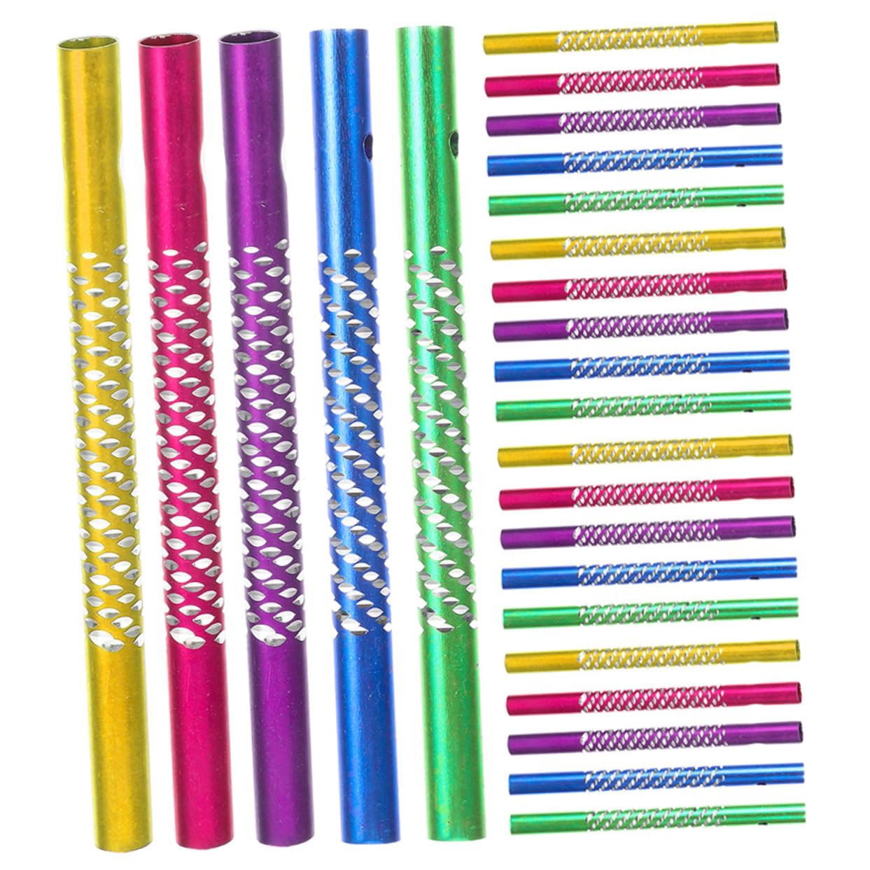 Levemolo Handmade Wind Chime Toys 25pc Wind Chime Parts Kit DIY Kit for Boys and Girls Garden Decorations