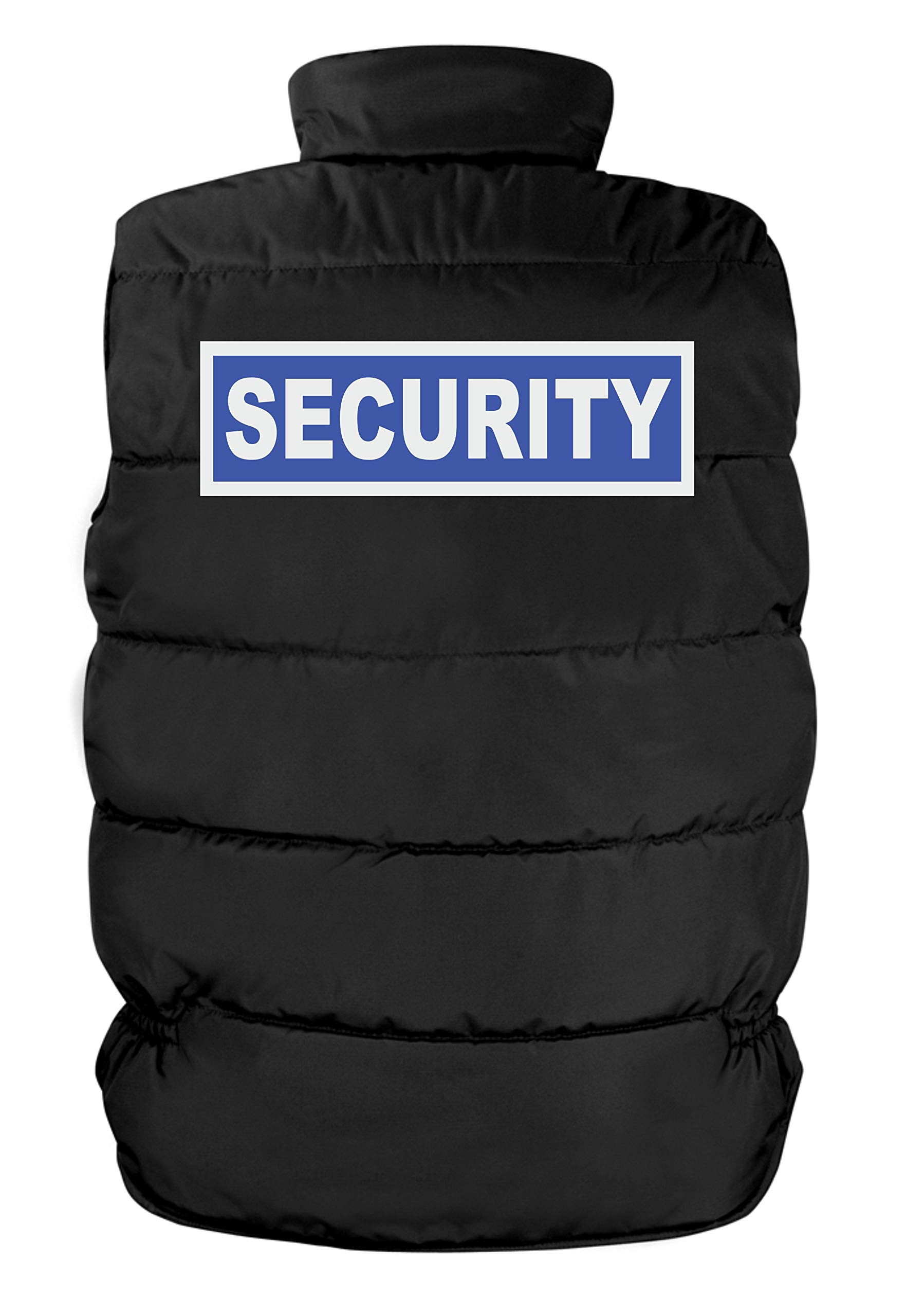 Brook Hi Vis SIA SECURITY Premium Result Bodywarmer, Multi-Pocket Workwear for Door Staff, Event Teams & Night Work, Bouncers