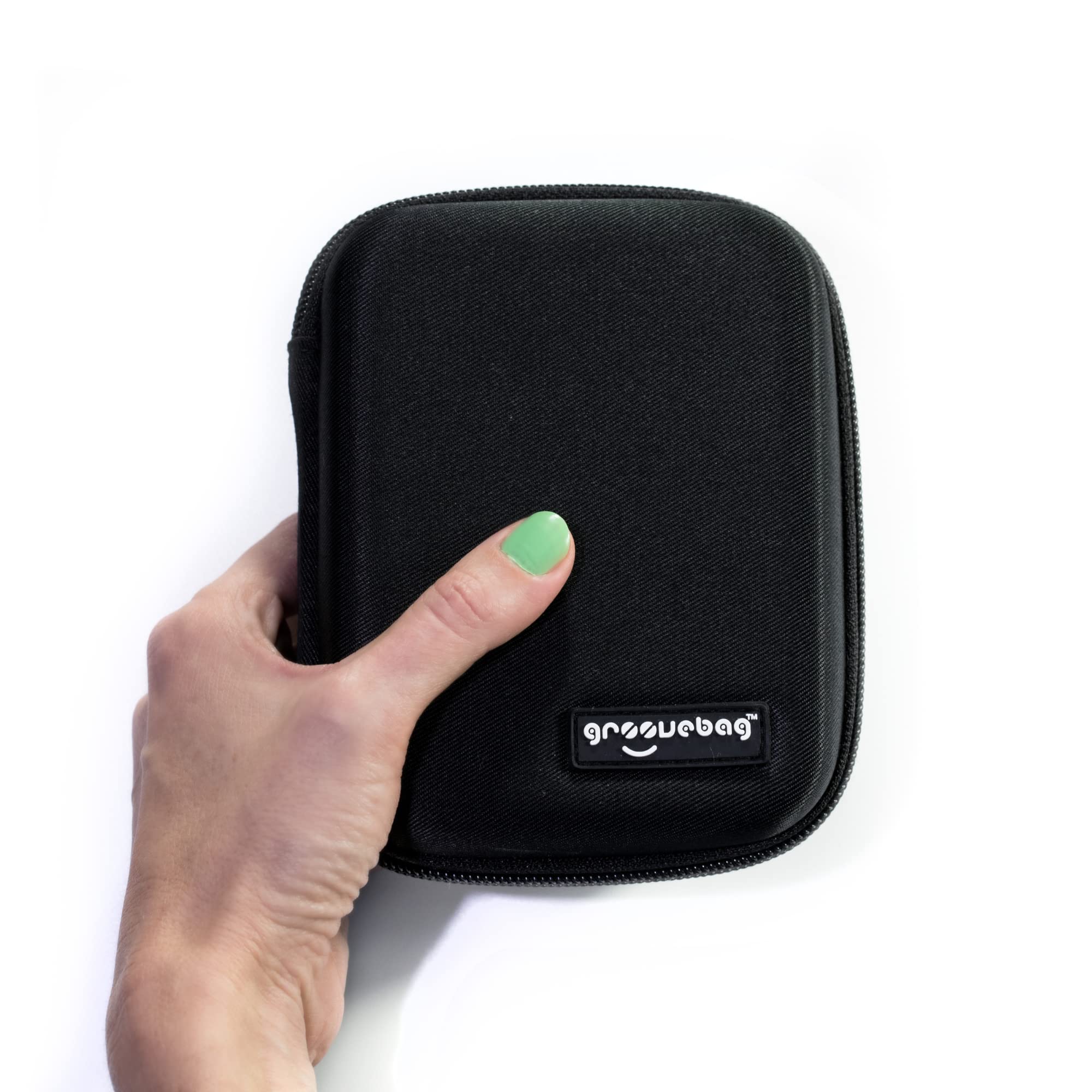 GrooveBag Empty Medicine Bag, Compact Medicine Organiser, Lightweight, Durable, Portable Medicine Pouch for Home, Office, Hiking, Camping, Holidays