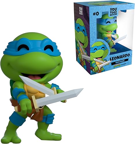 Youtooz Leonardo - Figura de vinilo de 4.2 pulgadas, colección coleccionable de Leonardo de Tortugas Ninja Mutantes Adolescentes de Youtooz
