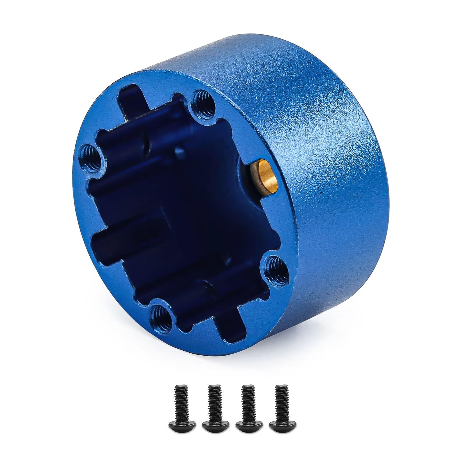 Alloggi Diff Per Arrma For Felony Fireteam Per Infraction 1/7 | Parti auto RC con custodia differenziale resistenza leggera efficiente dissipazione calore su piste(Blue)