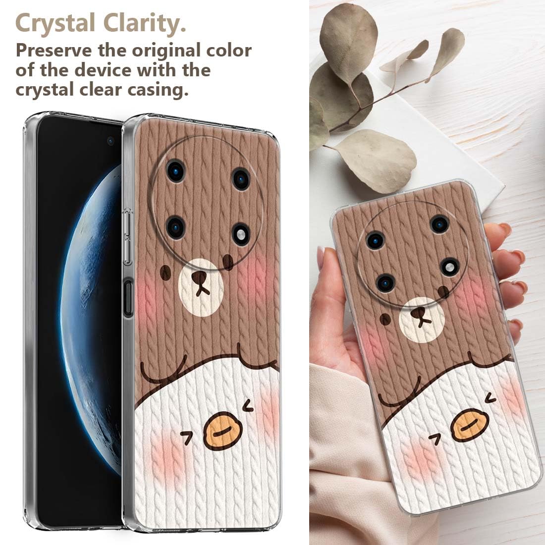 Fashionury Designer Soft Back Cover Case Compatible for Acer Super