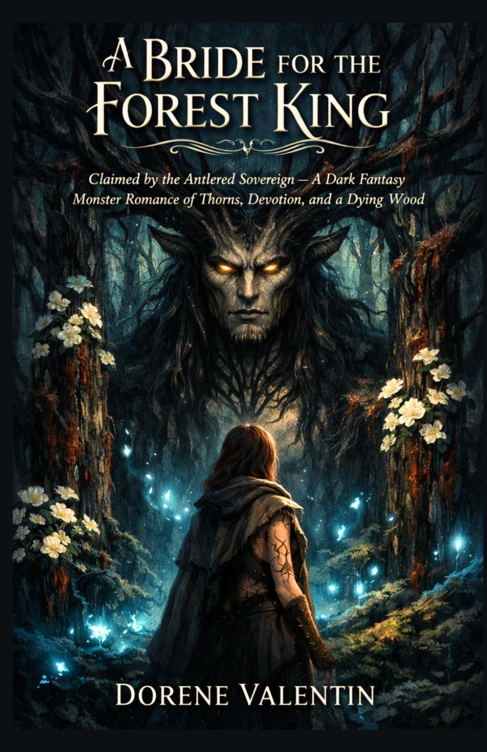 A Bride for the Forest King: Claimed by the Antlered Sovereign — A Dark Fantasy Monster Romance of Thorns, Devotion, and a Dying Wood