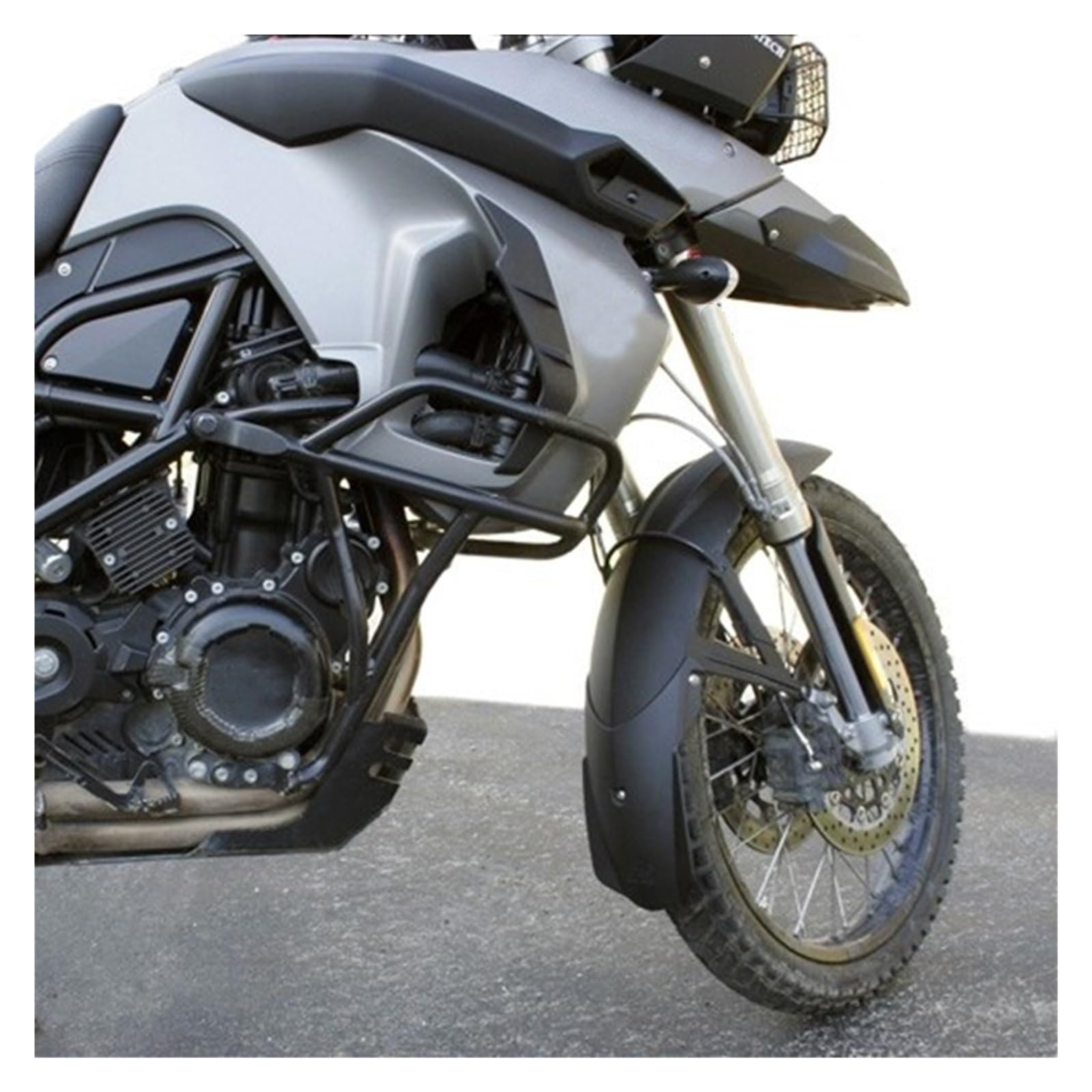 Aleta Barro Guardabarros Delantero Moto para BMW F650GS para Twin F800GS F800 GS para Adventure Guardabarros Neumático Hugger Protector contra Salpicaduras Barro Guardabarros Rueda