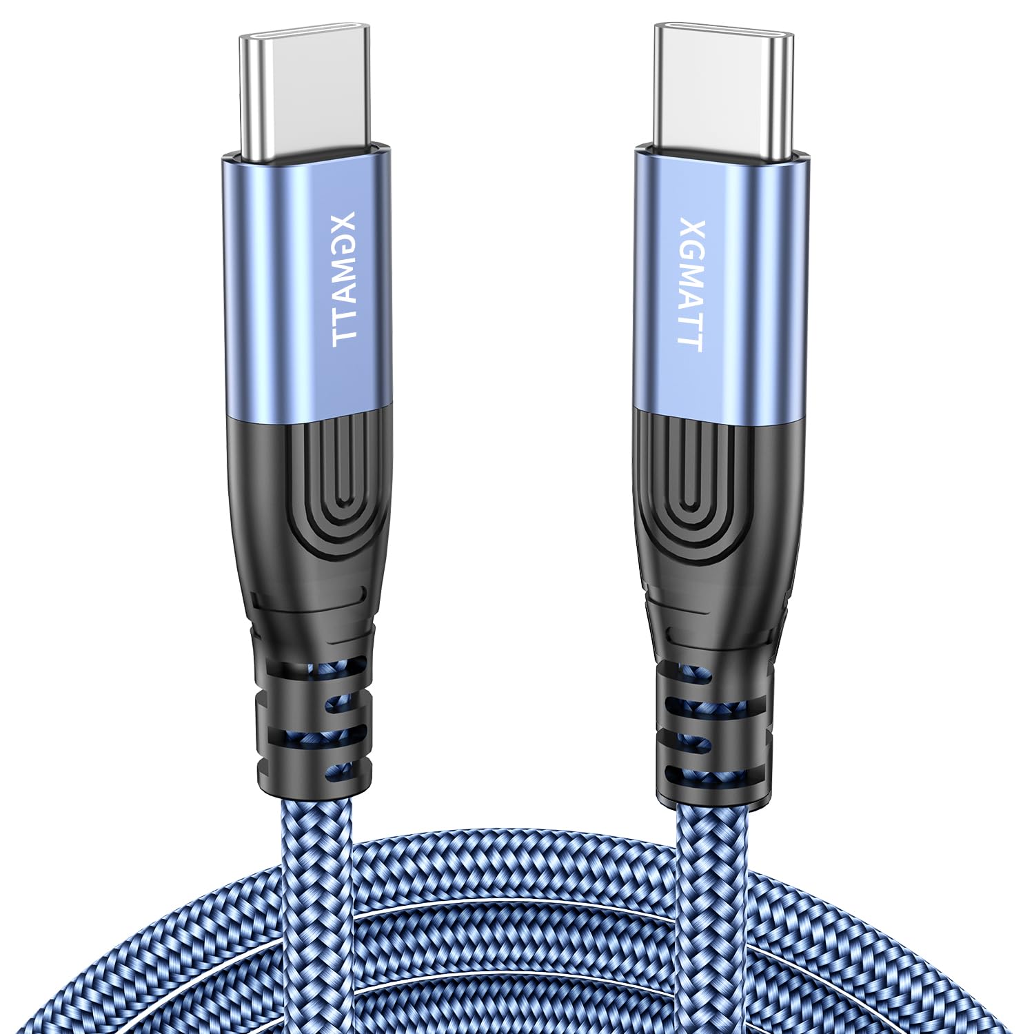 USB C auf USB C Kabel 60W,Typ-C Kabel Schnelllade C Ladekabel für Samsung Galaxy S10 S9 S8 S21 Plus S20 FE A12 A20 A70 A52 A51 A40 A41 A42, Google Pixel,Hawei p9 p10,HTC,LG,weiß