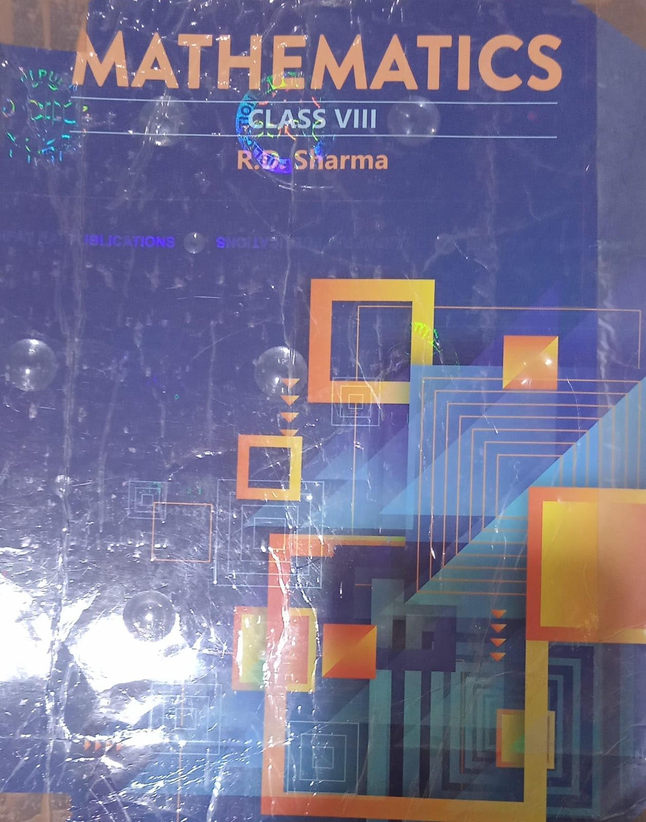 Mathematics Class 8 By RD Sharma (Second Hand & Used Book) (S)
