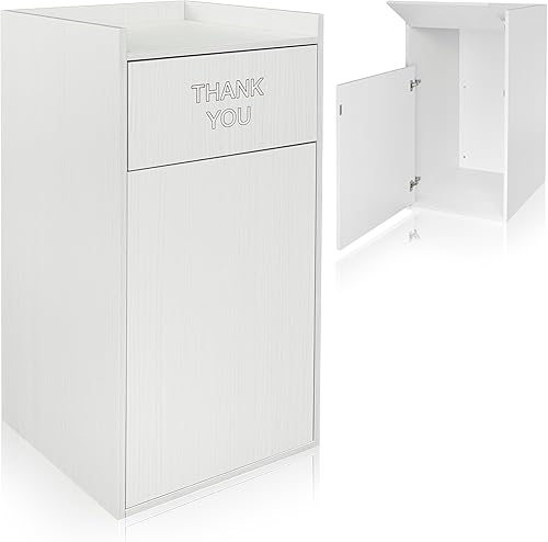 Miniatura 10 de Alpine - Bote de basura para restaurante  Bote de basura comercial de 40 galones, receptáculo de basura interior con soporte para bandeja para