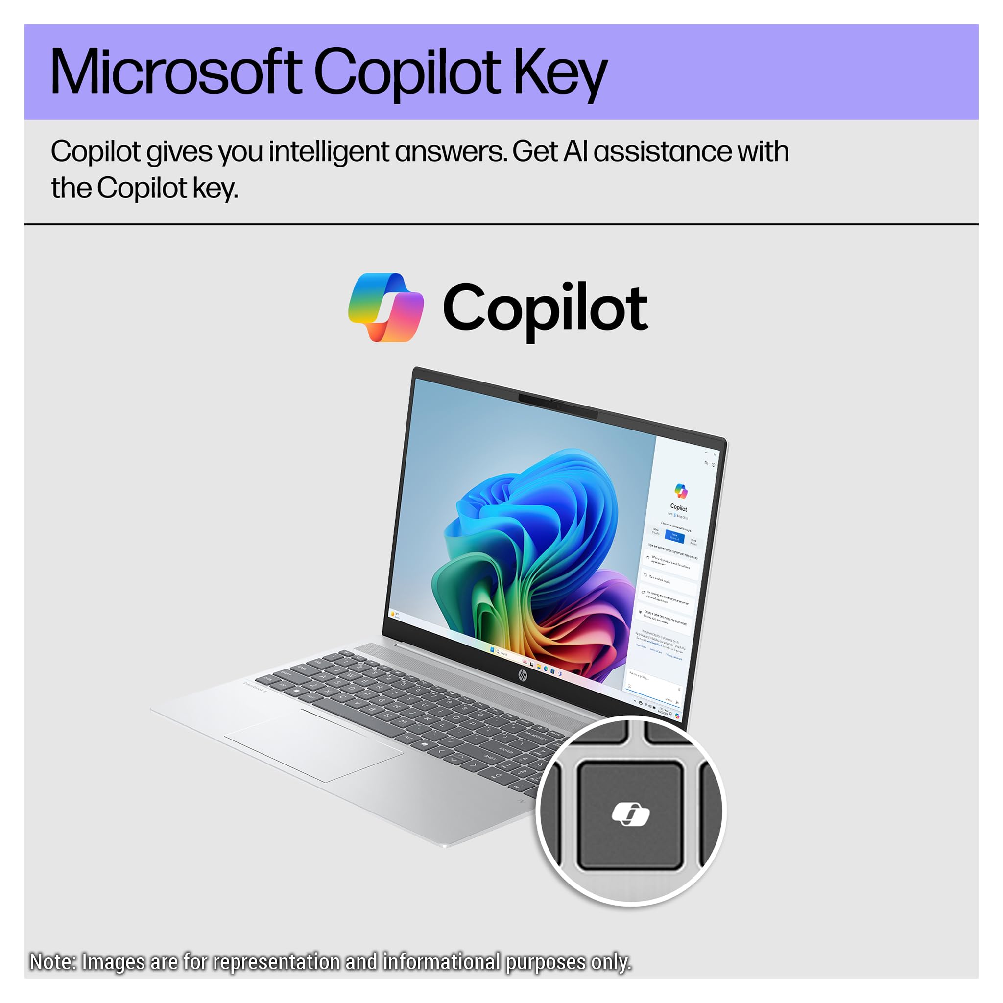 Amazon.com: HP OmniBook 5 AI Copilot+ Laptop, AMD Ryzen AI 7 350