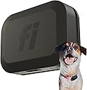 Fi Mini GPS Tracker for Dogs — 12-Month Membership Included — Smart Pet Tracking Collar Attachment — Lightweight, Virtual Fences, Escape Alerts, Step & Health, Waterproof