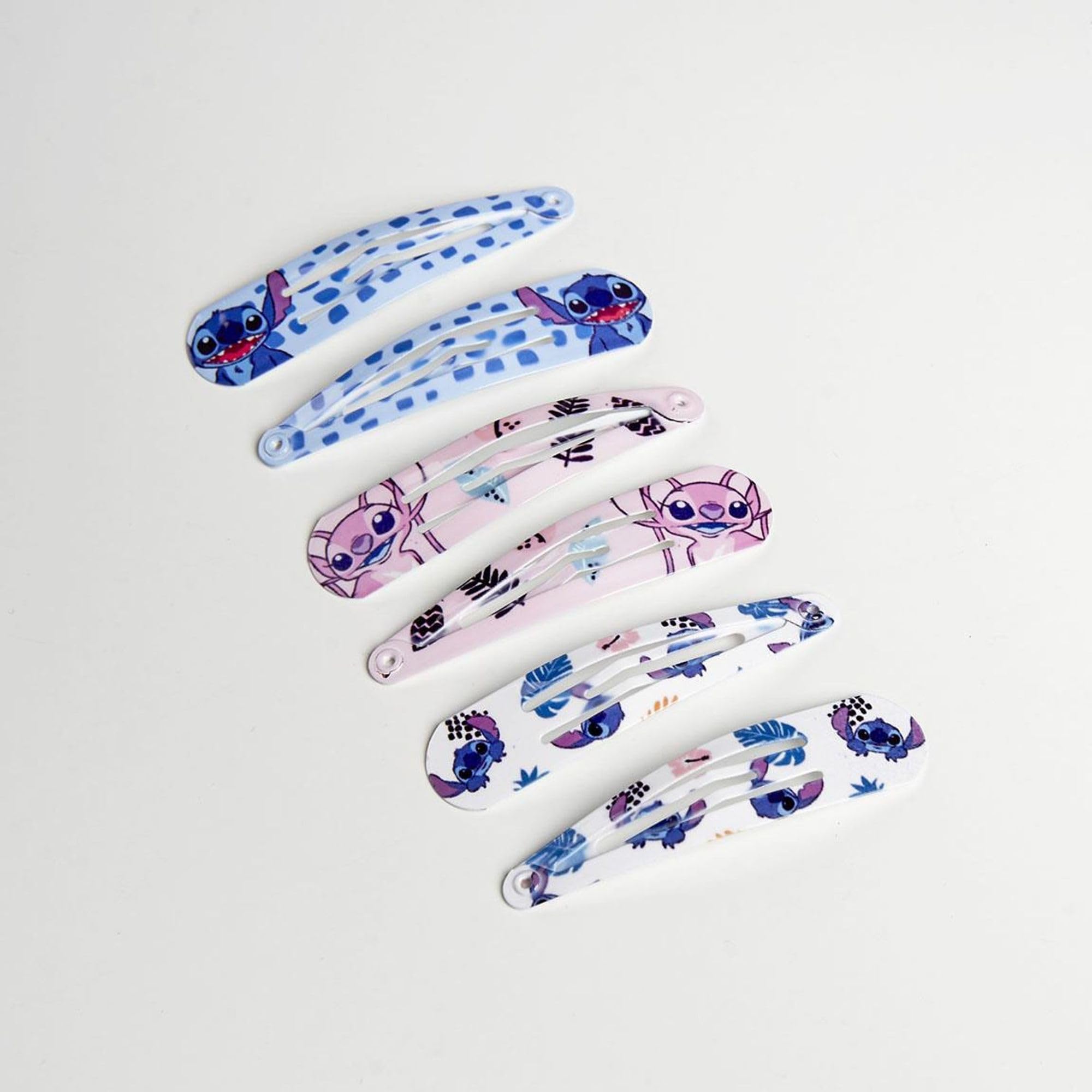 Akcesoria do włosów Klipy 6 Kawałki Disney Stitch
