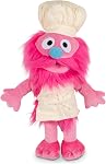 GUND Sesame Street Official Gonger Muppet Plush, Premium Plush Toy for Ages 1 & Up, Pink/Beige, 10”