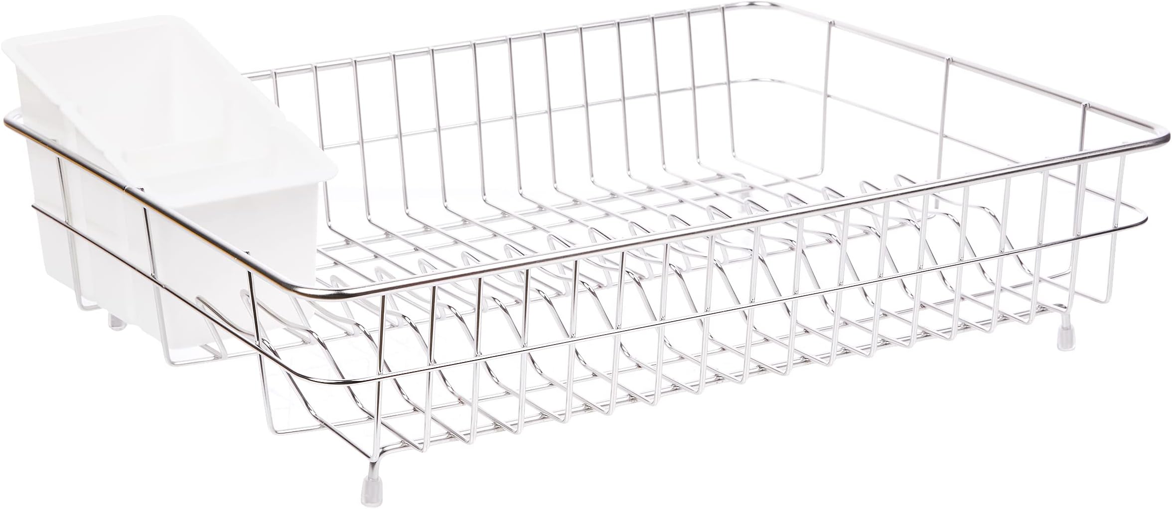 Delfinware Stainless SteelTraditional Large Drainer, Steel, Silver