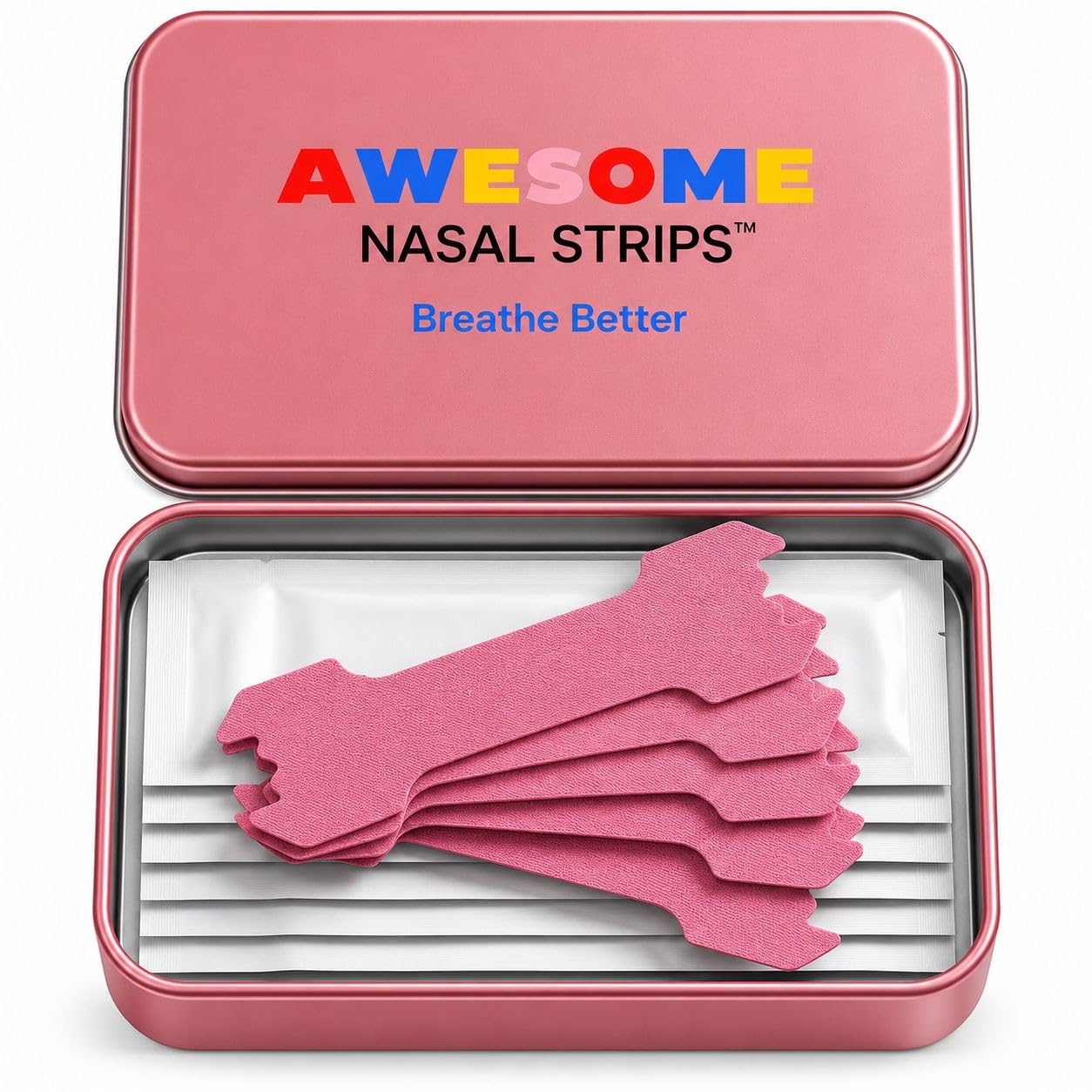 AWESOME Nasal Strips for Snoring Relief & Easy Breathing, 30 Count Black — Amazon image 10