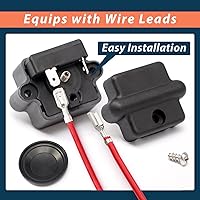 Vista 5 de 02090118 Kit de interruptor de bomba de repuesto para Flojet con interruptor de presión de 40 Psi y cables de cable