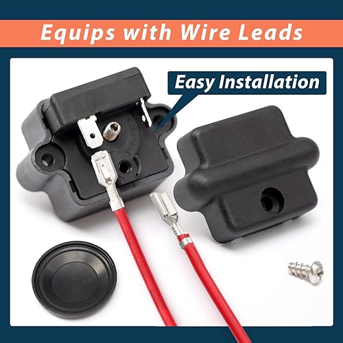 Miniatura 5 de 02090118 Kit de interruptor de bomba de repuesto para Flojet con interruptor de presión de 40 Psi y cables de cable
