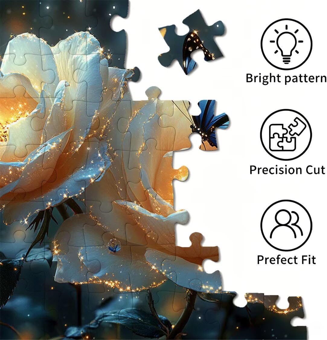 Puzzles 3000 Piezas, Puzzle Madera Flor Animal, n-258