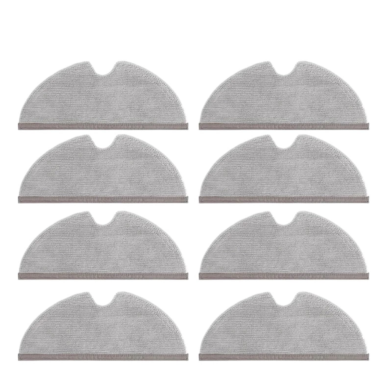 Waschbarer Wischmopp For Die Haushaltsreinigung, Vollflächig, Kompatibel Mit Xiaomi Staubsaugern (S5, S50, S51, S55, S6, S6 Max V, S5 Max, P50, T6).(8pc)