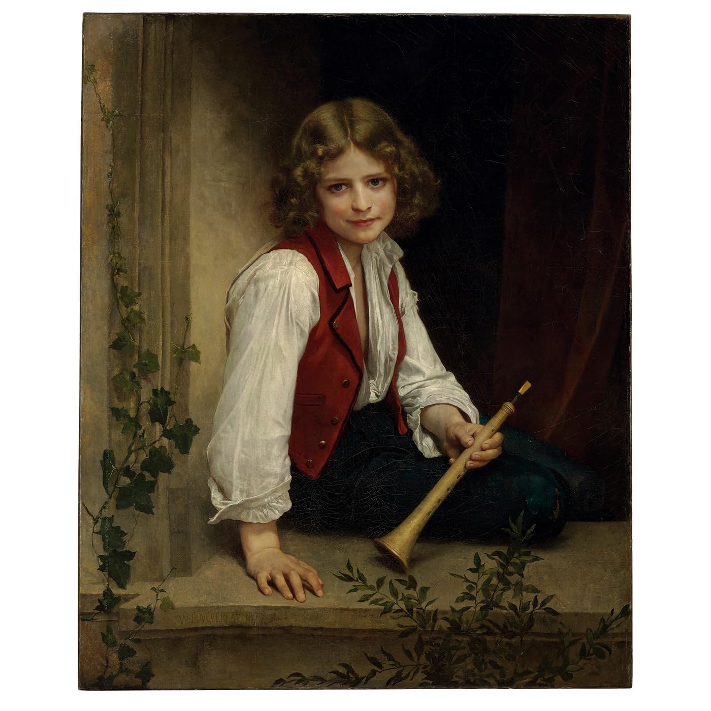 Bouguereau Pifferaro impression giclée roulée ARTICULOZY 61x45.7 - 2