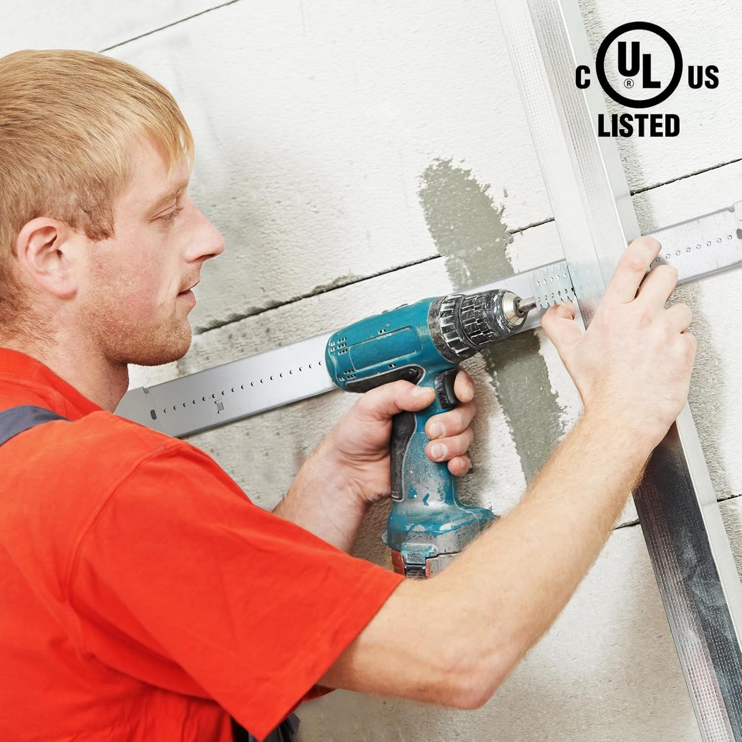 Blulu 10 Pcs Adjustable Bracket Ceiling Fan Mounting Bracket 17" to 26" Inner Stud Wall for Ceiling Fan Box Mounting Cable Supports Electrical Box Galvanized Steel Bar Hangers Supports