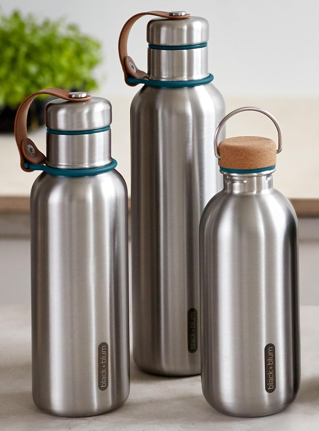 BLACK + BLUM Stainless Steel Insulated Water Bottle | Stylish Leak Proof Drinking Vacuum Thermo Flask, Canteen for Hot or Cold Drinks | Ocean, 16 oz / 500ml - Image 6