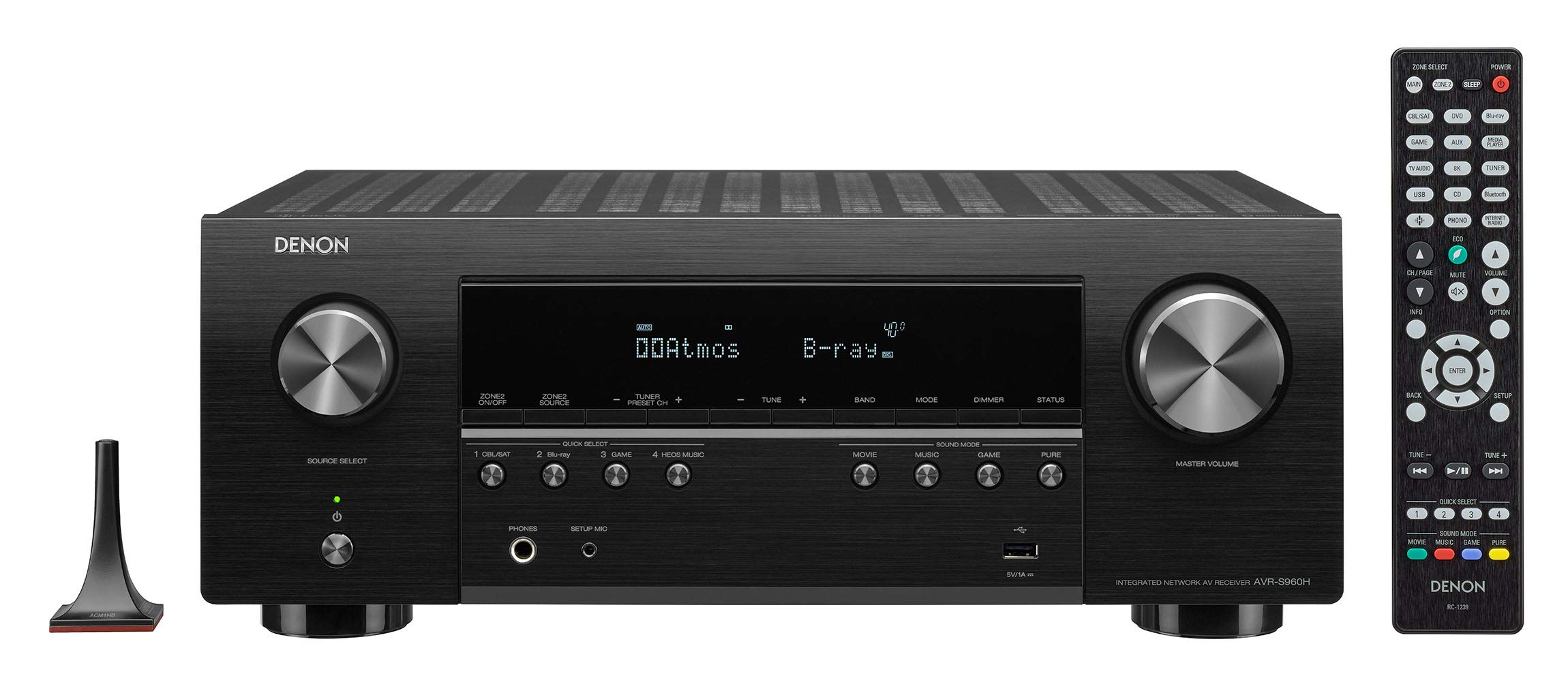 Receptor DENON AVR-S960H 7.2 8K 120Hz ATHMOS