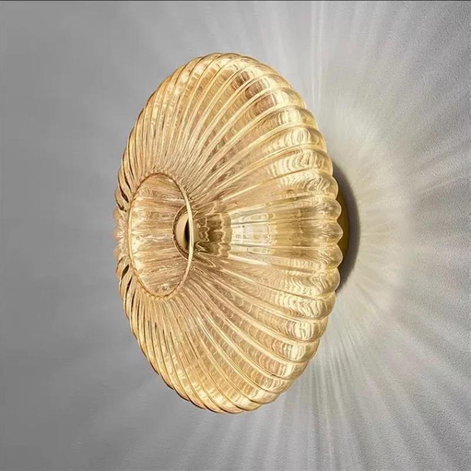 SMCCYYSD Modern Glass Wall Sconce for Home Decor Indoor Lighting Fixture Hallways Stairs and Dining Rooms