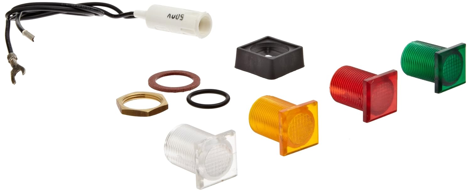 Siemens 3RV19 03-5G インジケーターライト、グローランプ、カラーレンズ、480-500V 電圧