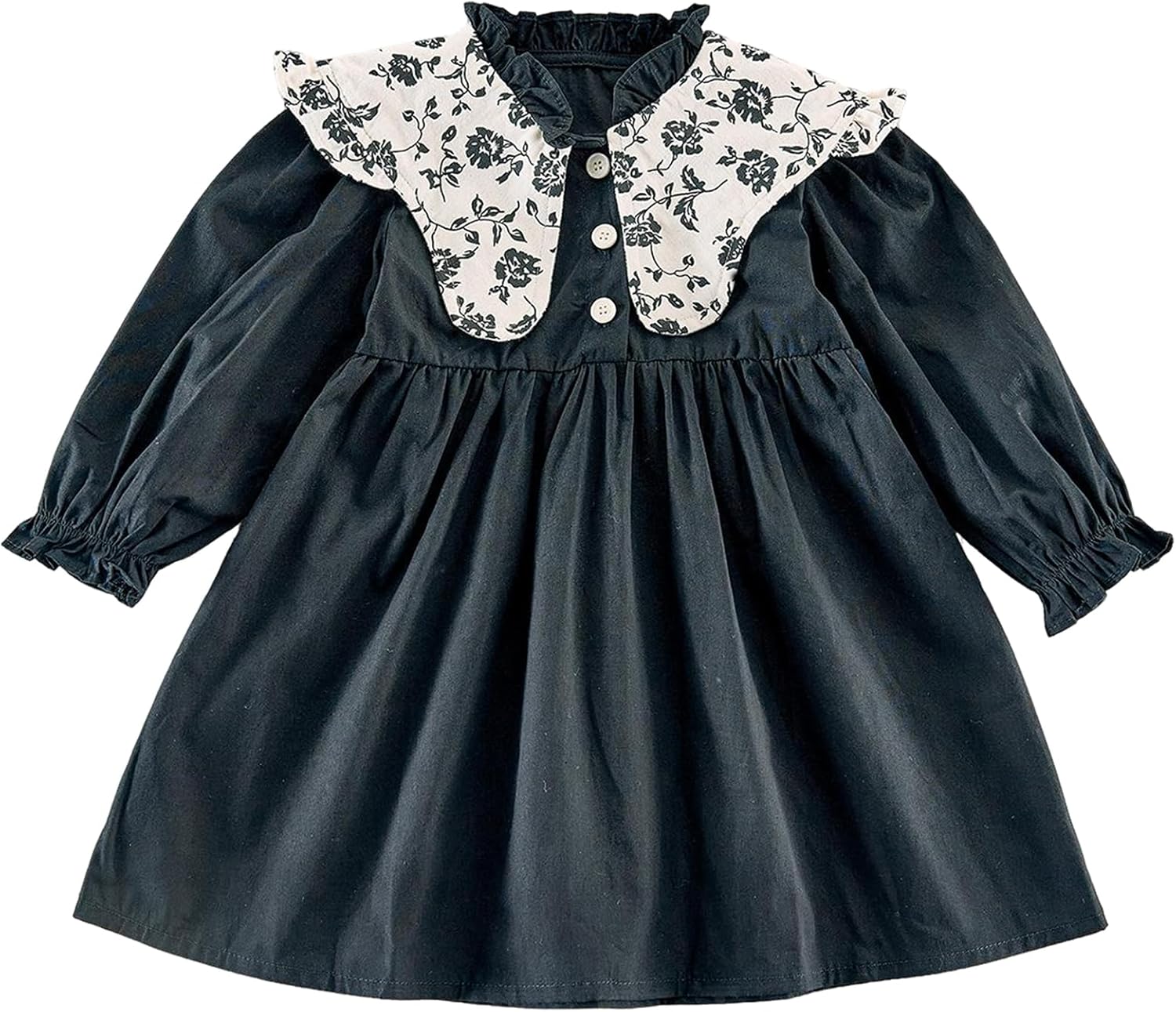 Spring Baby Toddler Girls' Long Sleeve Princess Dress - Cute & Stylish Outfit for Spring/Fall