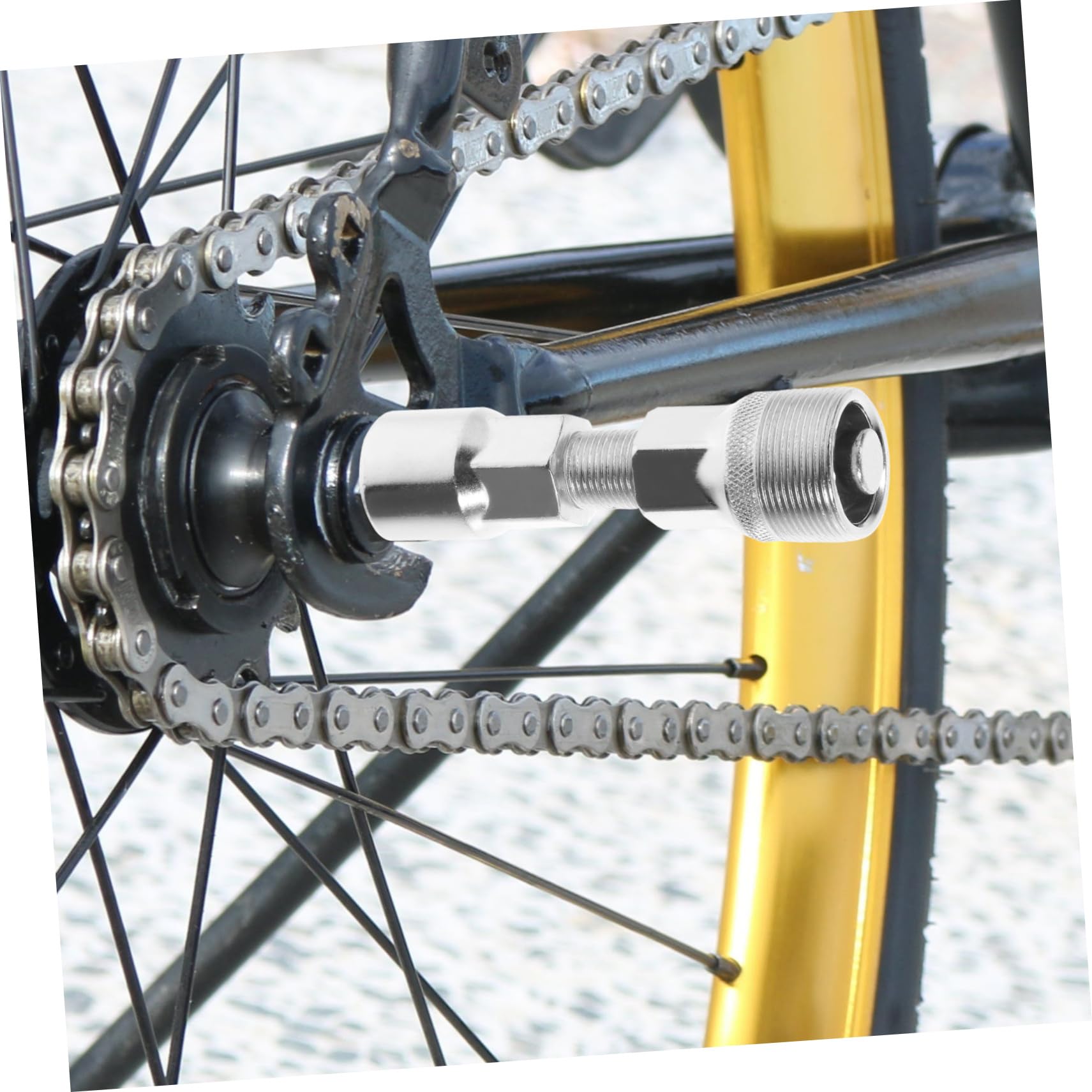 WOONEKY Convenient Bike Tool Bike Repairing Tool Lightweight and Portable Crank Puller