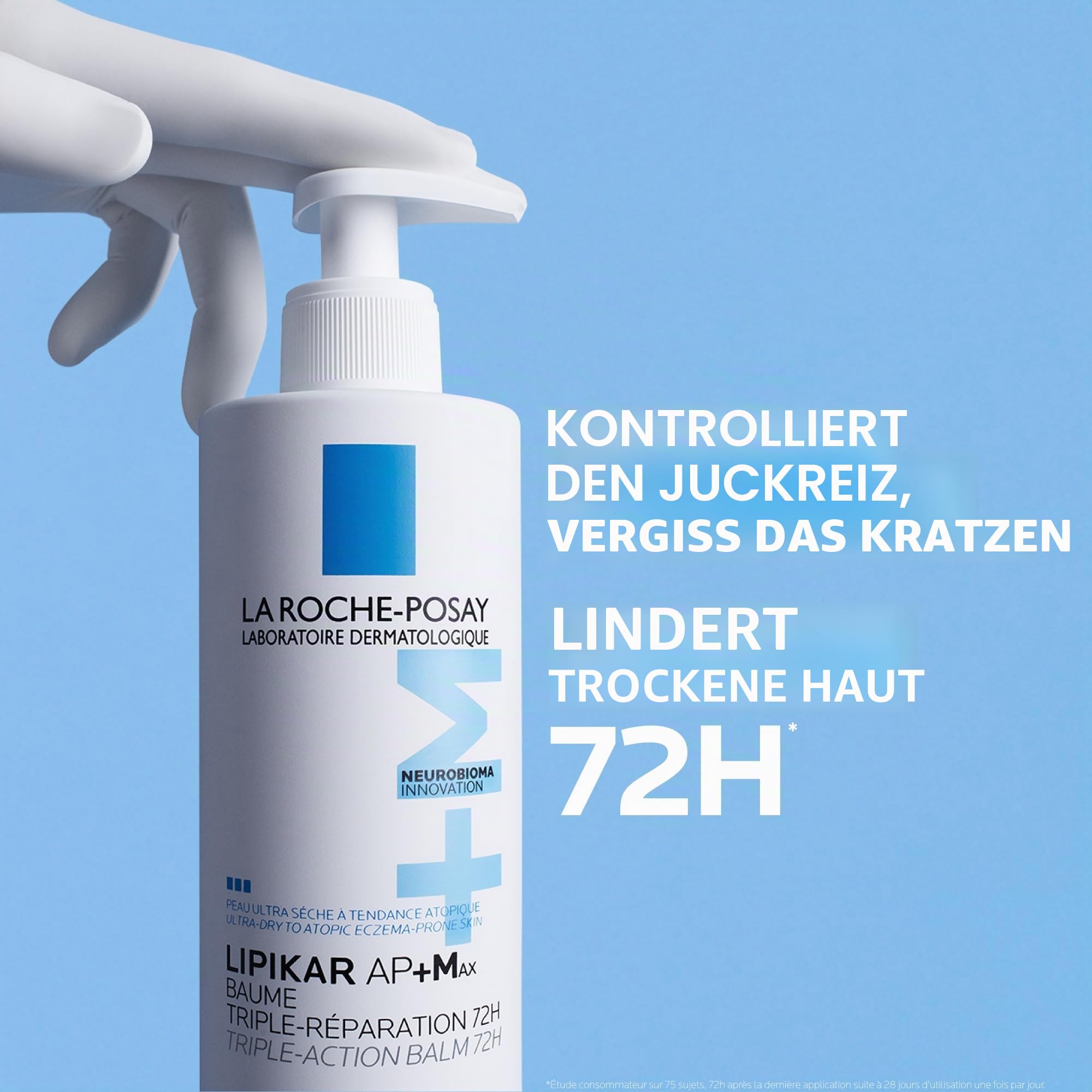 La Roche-Posay | Lipikar Routine | AP+ Waschöl & AP+M Balsam | repariert, beruhigt und spendet Feuchtigkeit | Geeignet für trockene, sehr trockene & atopische Haut | ab der Geburt | 400 ml x 2