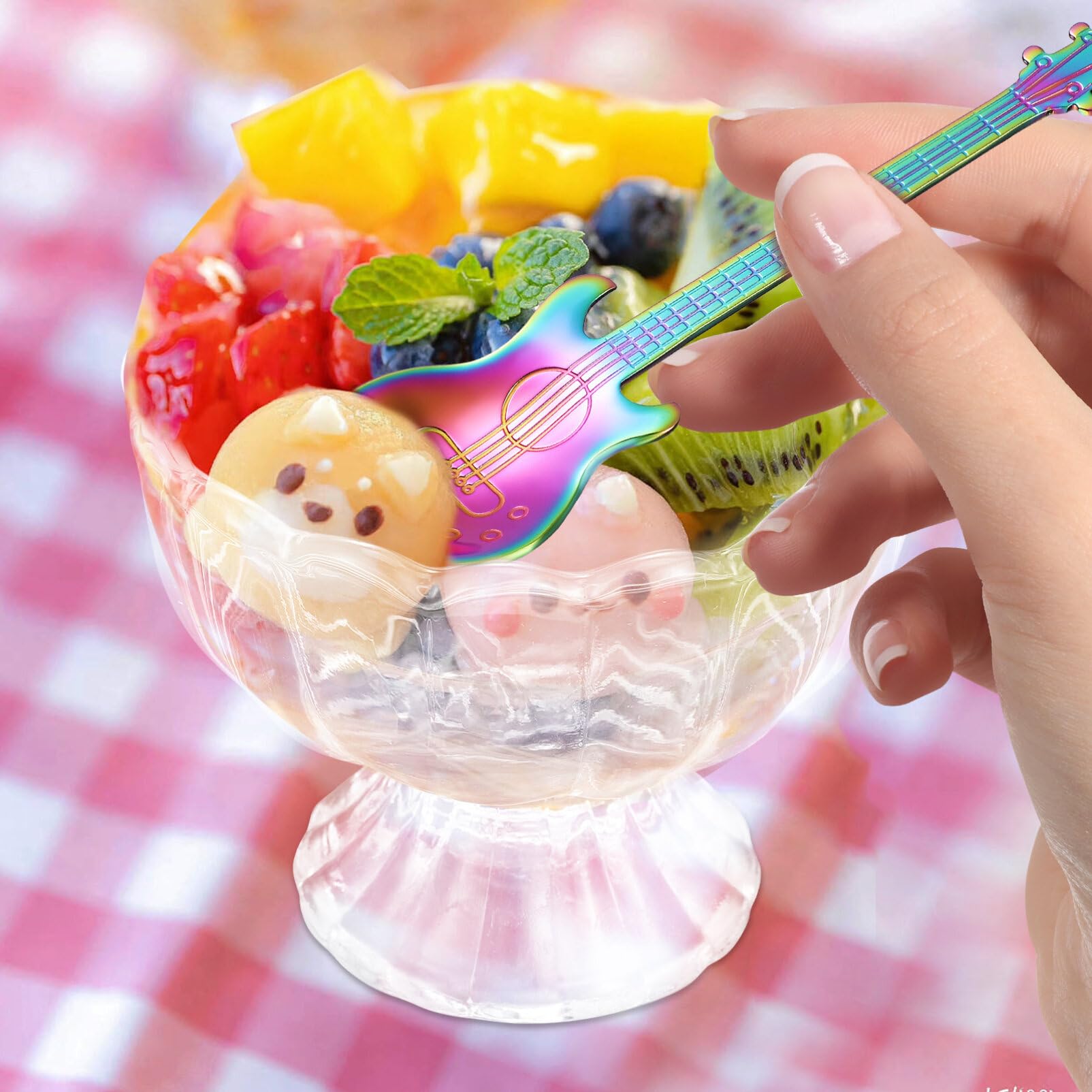 Bol à Dessert En Céramique Blanche Avec Pied - Coupe Décorative Pour Glaces, Puddings, Salades - Taille 9,5x9,5x9,7 Cm - 2