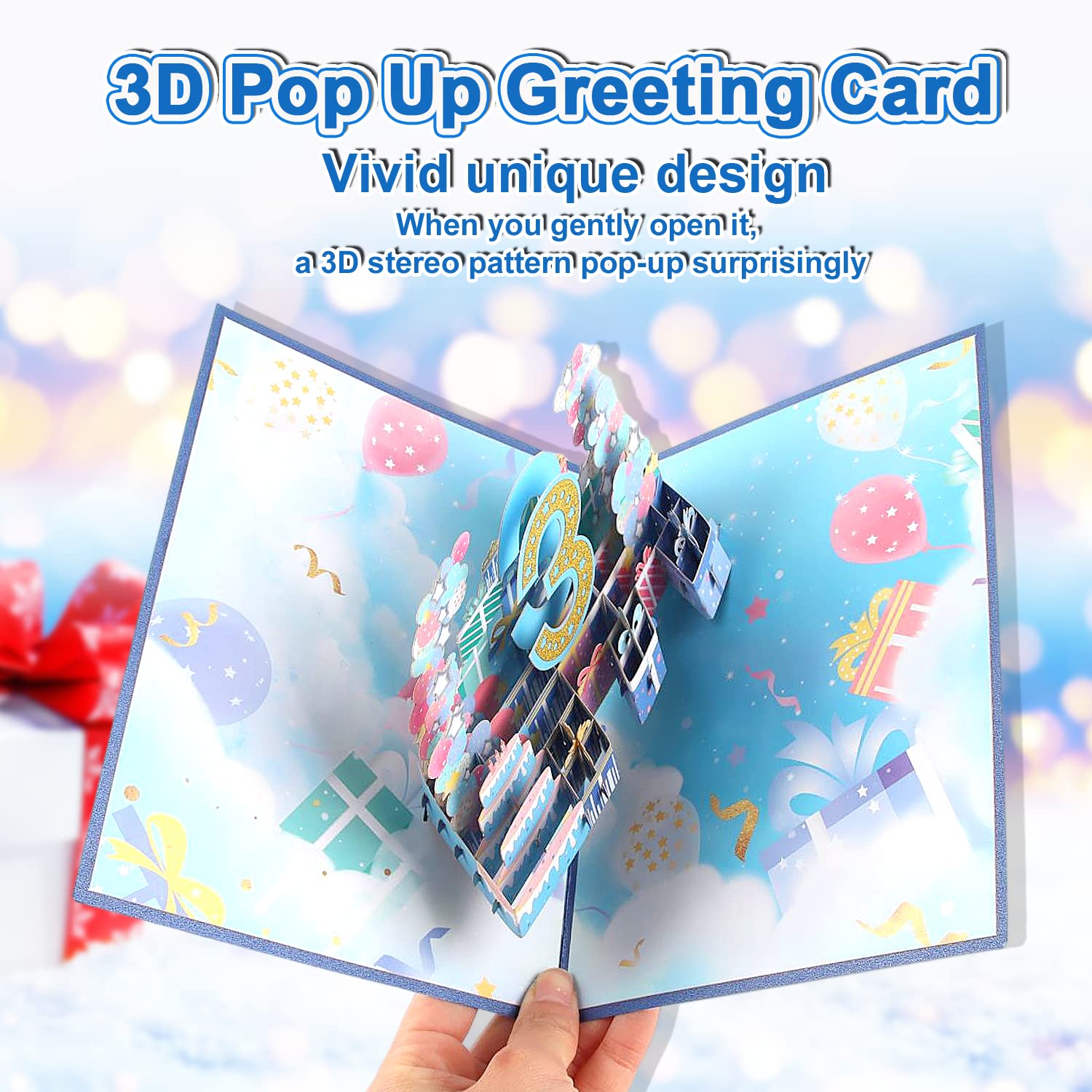 Pop Up Greeting Card Mothers Day 3d Cards GREETING ART 3D Happy Mothers ...