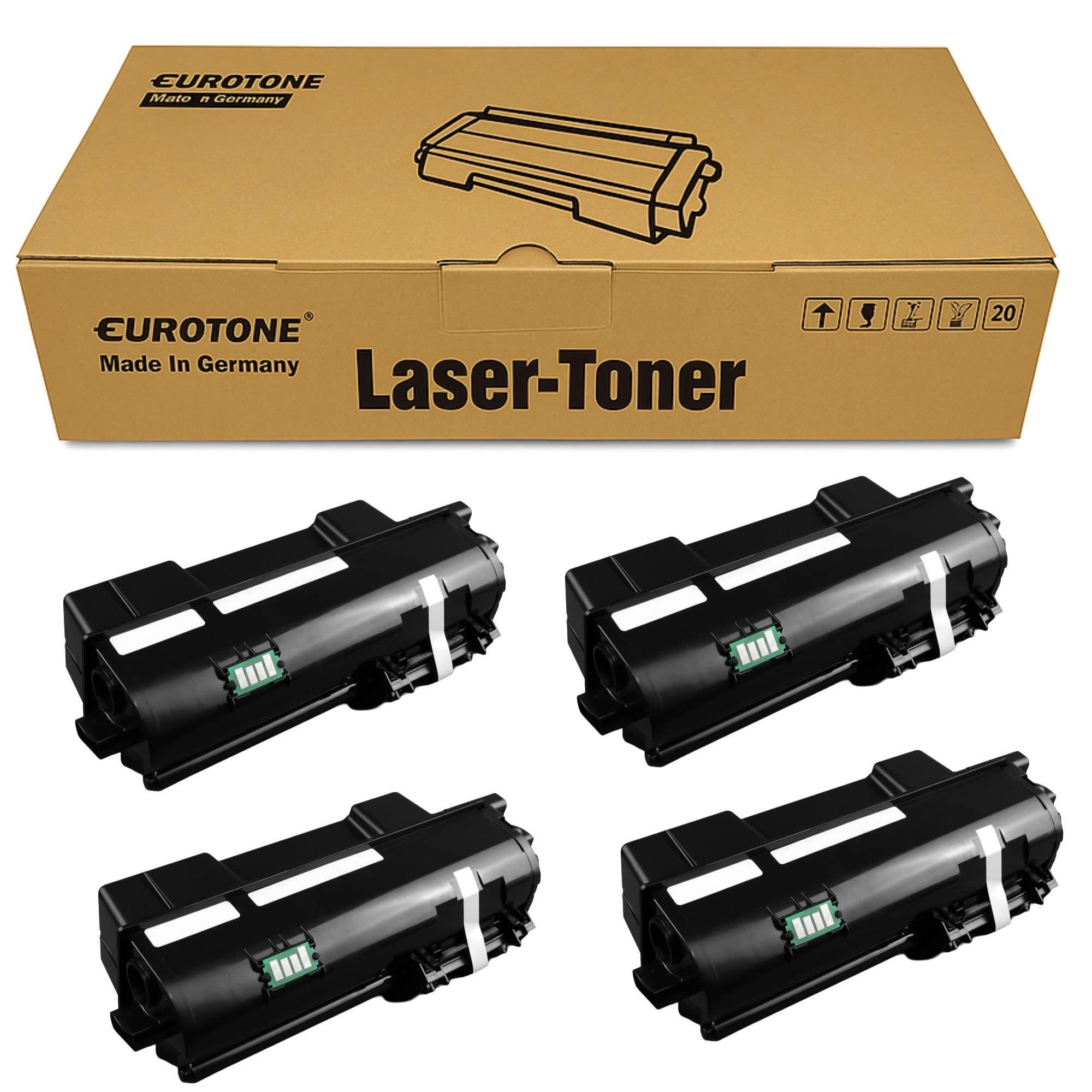 Eurotone 4X toner kompatybilny z Kyocera ECOSYS P2040DN P2040DW zastępuje TK-1160 TK1160 czarny