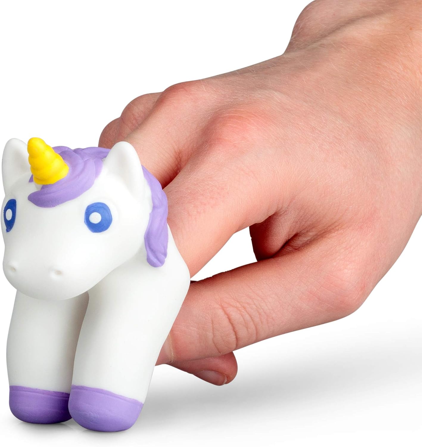 Tobar Finger Toy Walking Unicorn Puppet – 1 Design Sent at Random Assorted Designs and Colours 38243