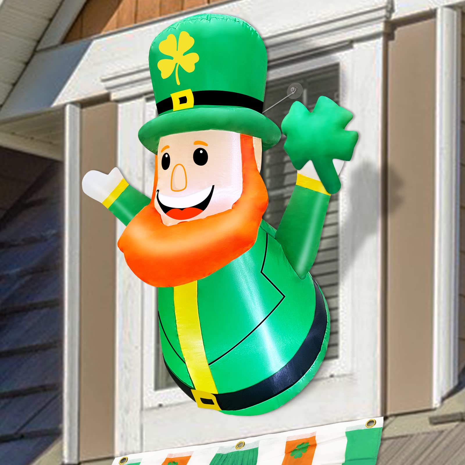 Amazon.com: TURNMEON 3.5 Ft St Patricks Day Inflatables Outdoor  display picture 1