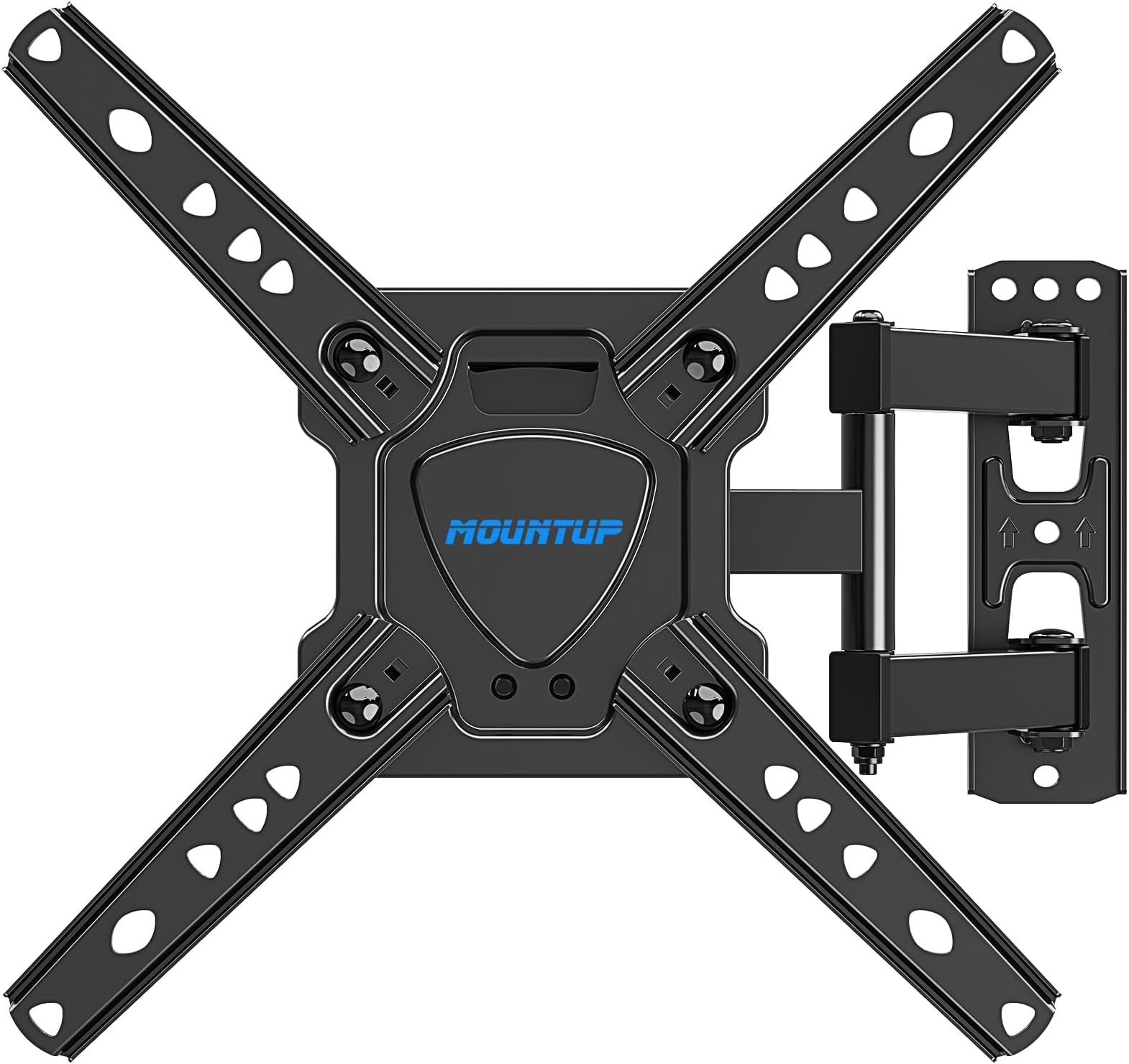 MOUNTUP Full Motion TV Wall Mount for Most 2650 Inch TVs, Max VESA