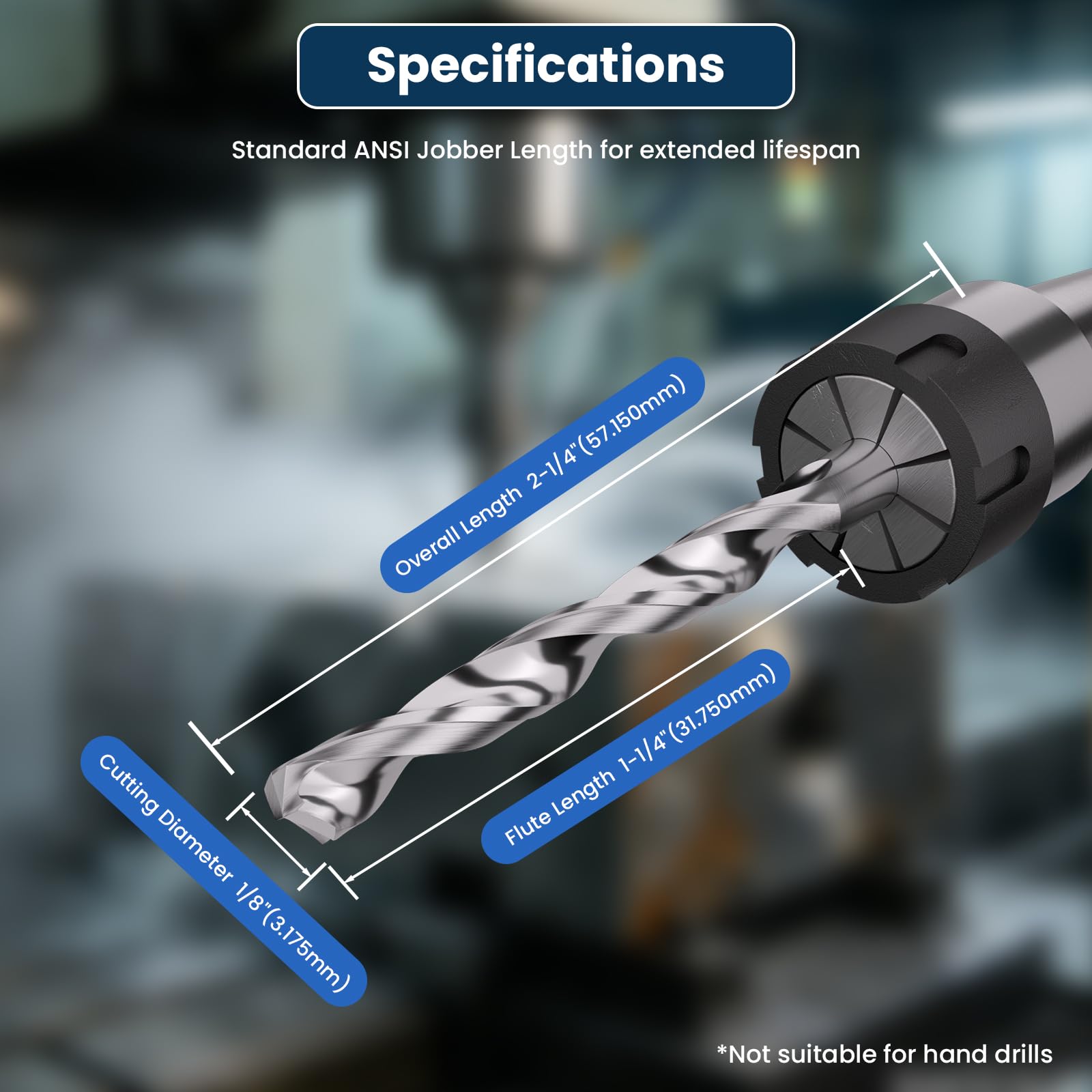 LU&MN Carbide Drill Bits - Precision Cutting -3