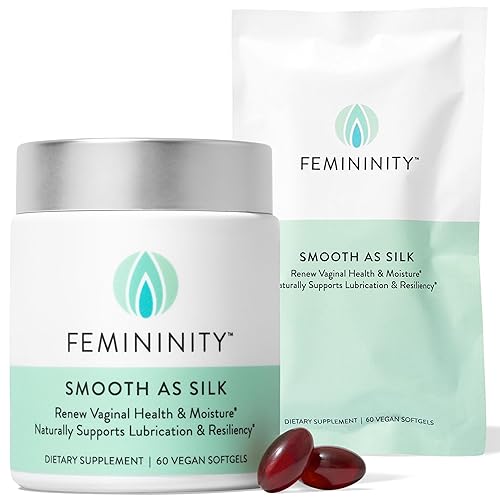 Restore Feminity - Suplemento de humedad vaginal 60 unidades paquete de 2