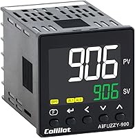 Vista 1 de Controlador de Temperatura PID, Coiliiot Voltaje AC100-240V, Pantalla LCD, Salida Dual de Relé y SSR, Salida Dual de Alarma, Termostato PID