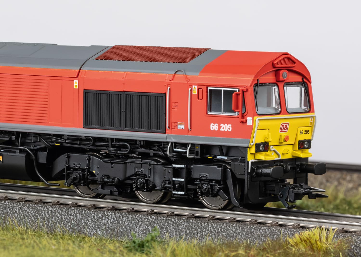 Märklin H0 39076 lokomotywa spalinowa Class 66 – mfx+ cyfrowy dekoder, dźwięk, dym, oświetlenie LED, napęd o wysokiej wydajności, epoka VI, szczegółowy, 24,7 cm