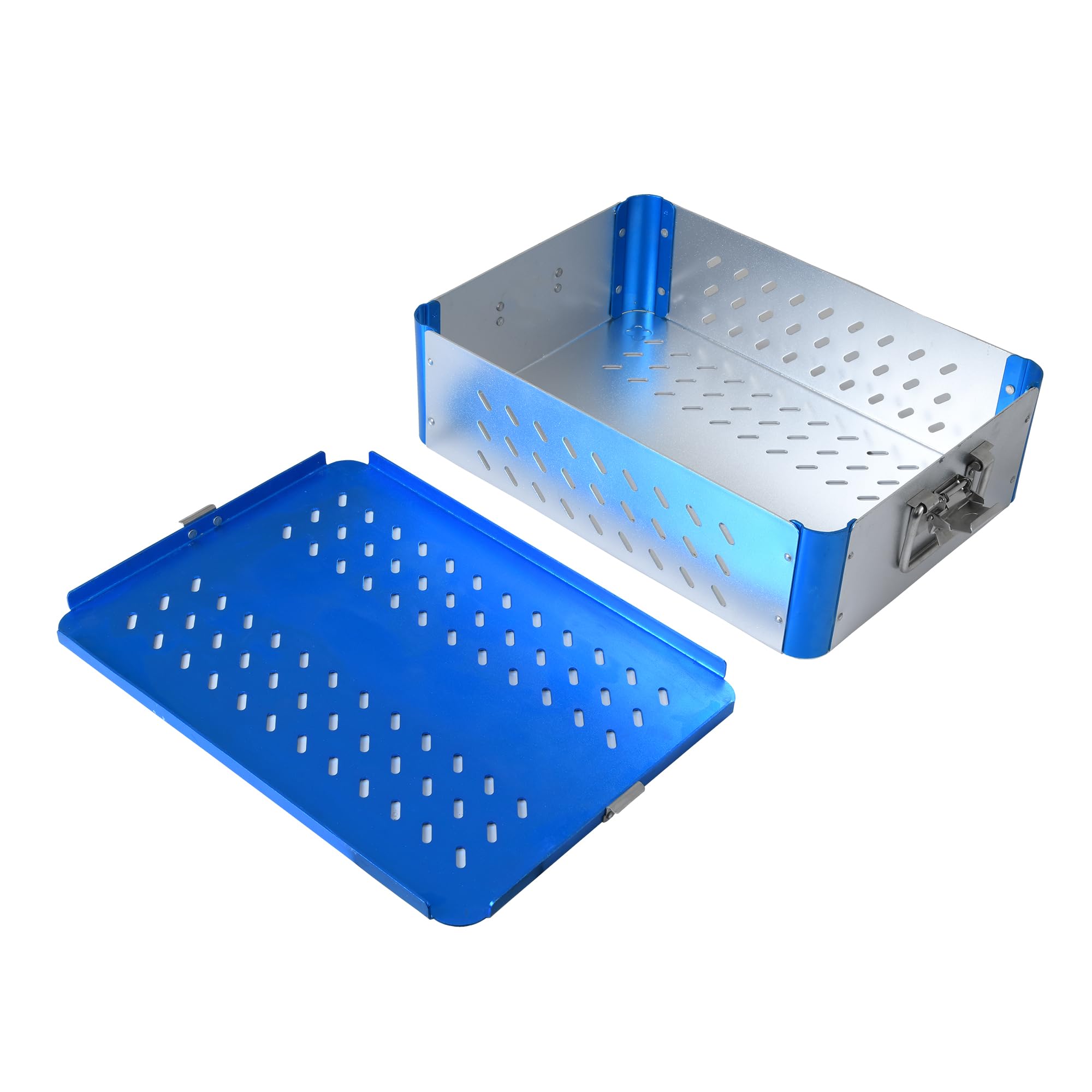 Reviti Sterilization Tray in complete Aluminium Alloy wit Dual Locking System Instrument tray (B0CGB3RDCW) Amazon Price History, Amazon Price Tracker