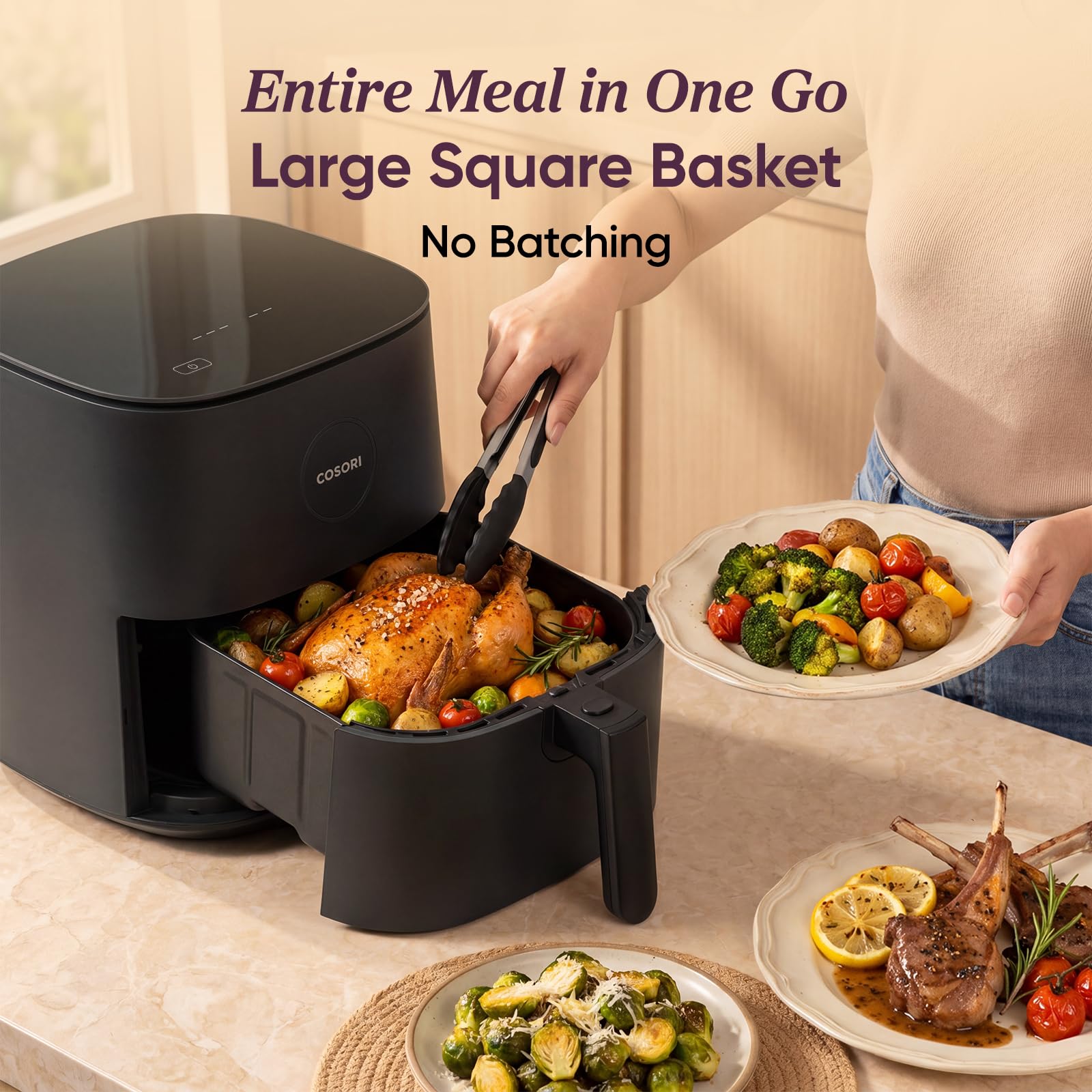 Amazon.com: Cosori Air Fryer Pro, Compact 5QT, Ceramic Coating, 7