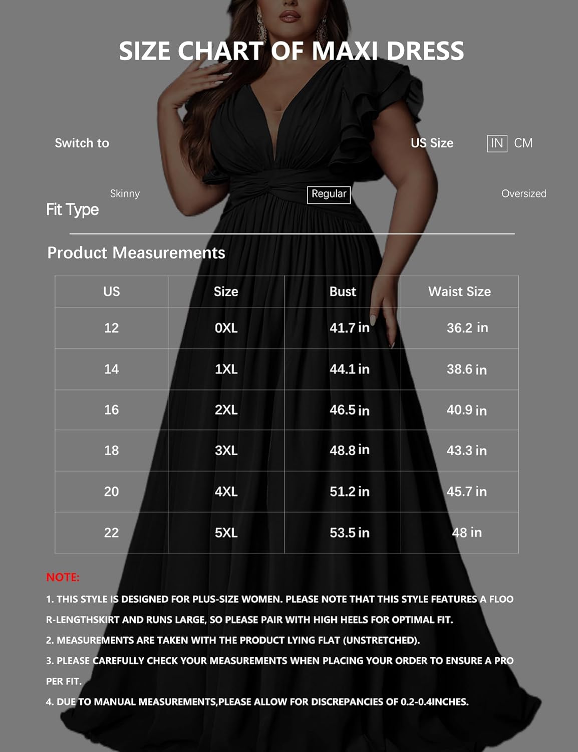 Women's Plus Size Bridesmaid Dresses Chiffon Wedding Guest Summer Maxi Dress Elegant Prom Evening Party Cocktail Gown